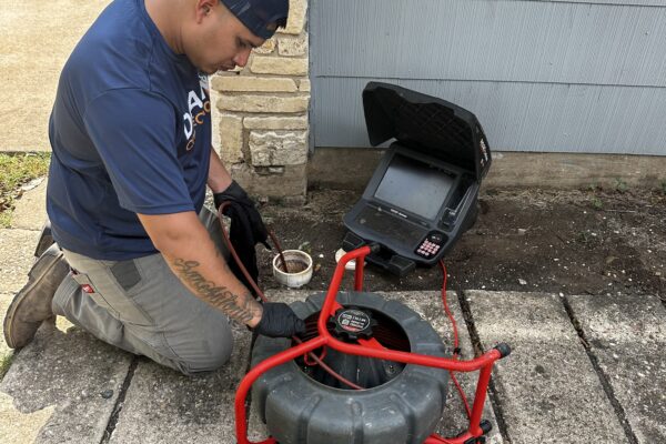 Drain Connection Home 22 Sewer Camera Inspection and CIPP Evaluation in South Congress, Austin TX